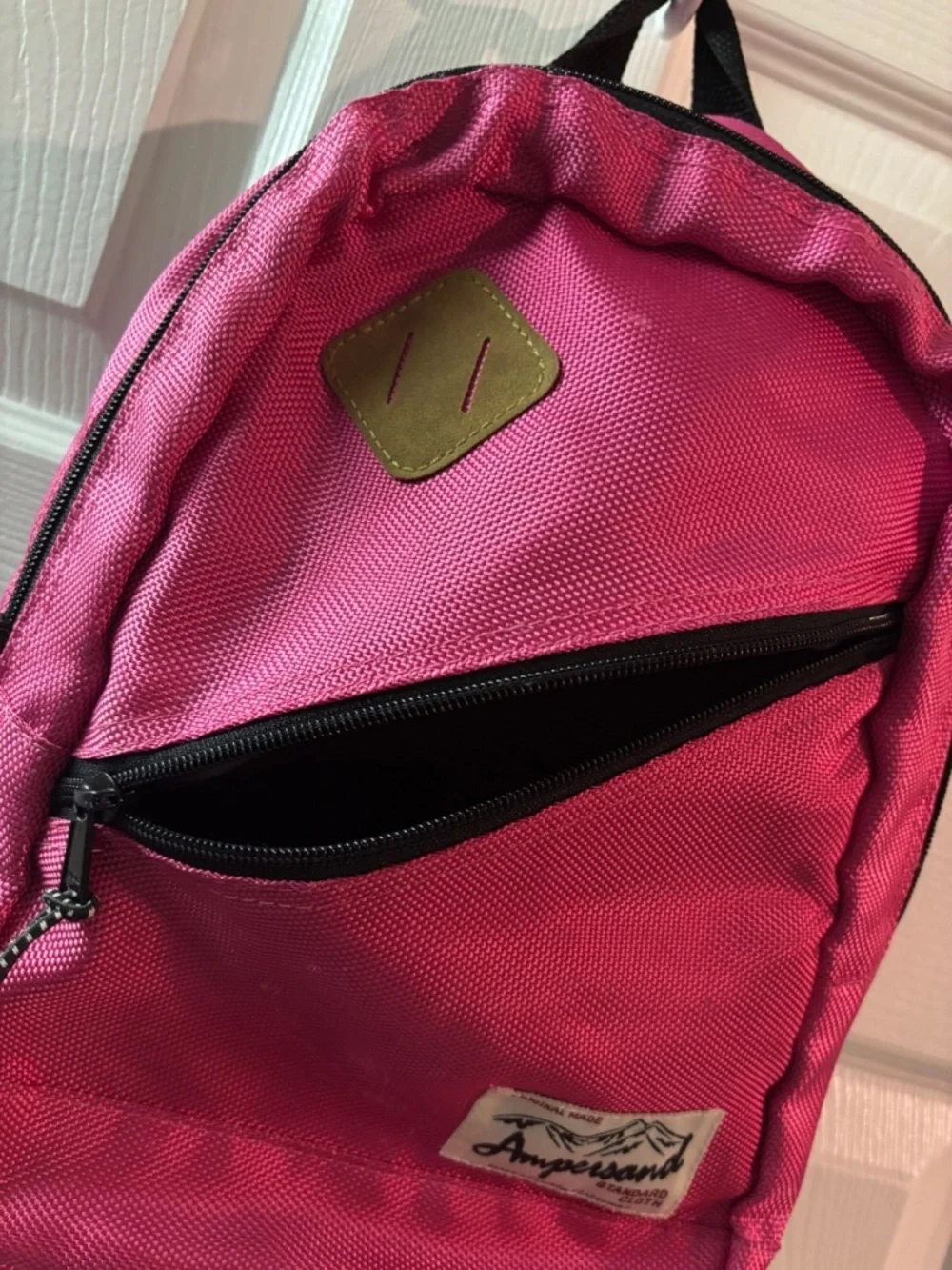Ampersand Pink Mini Backpack